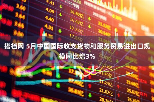 搭档网 5月中国国际收支货物和服务贸易进出口规模同比增3%