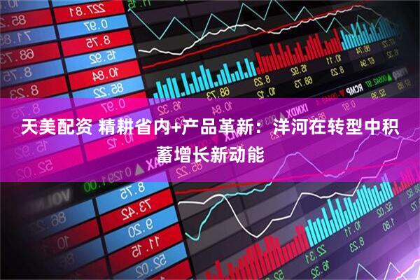 天美配资 精耕省内+产品革新：洋河在转型中积蓄增长新动能